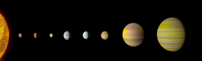 Nasa tìm ra một hệ hành tinh mới giống hệ mặt trời nhờ google