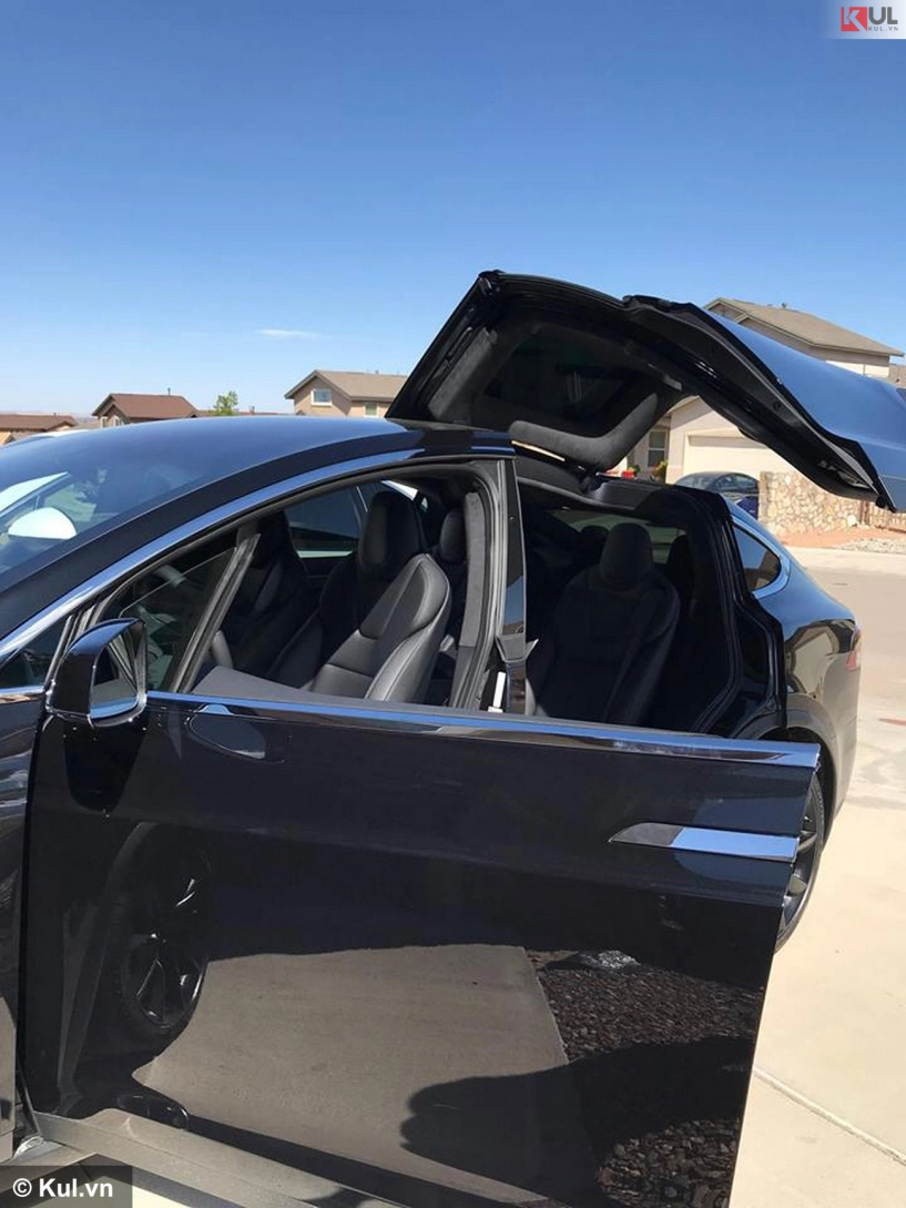 Ngắm chiếc tesla model x p100d sắp cập bến việt nam