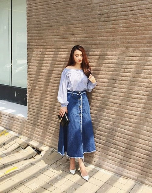 Phong cách thời trang denim xu hướng sẽ khiến con gái đứng ngồi không yên