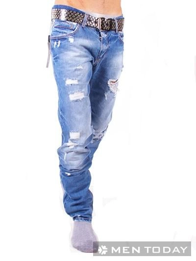 Quần jeans tự chế phong cách rách theo ý của bạn