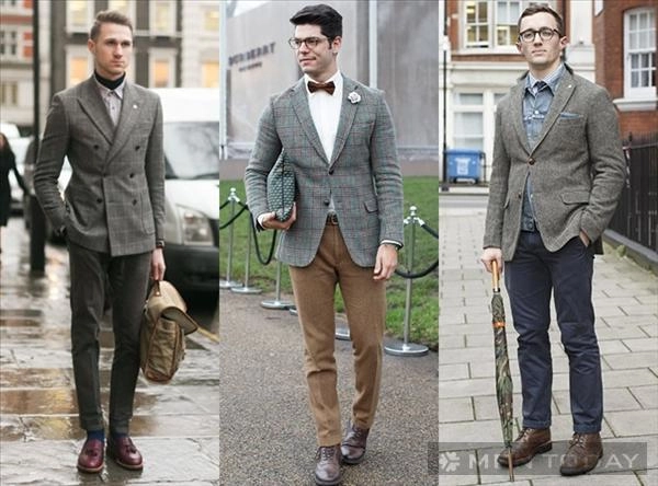 Street style từ tuần lễ thời trang nam london cá tính