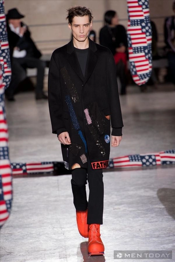 Thời trang nam thu đông của raf simons pfw mang phong cách trẻ trung