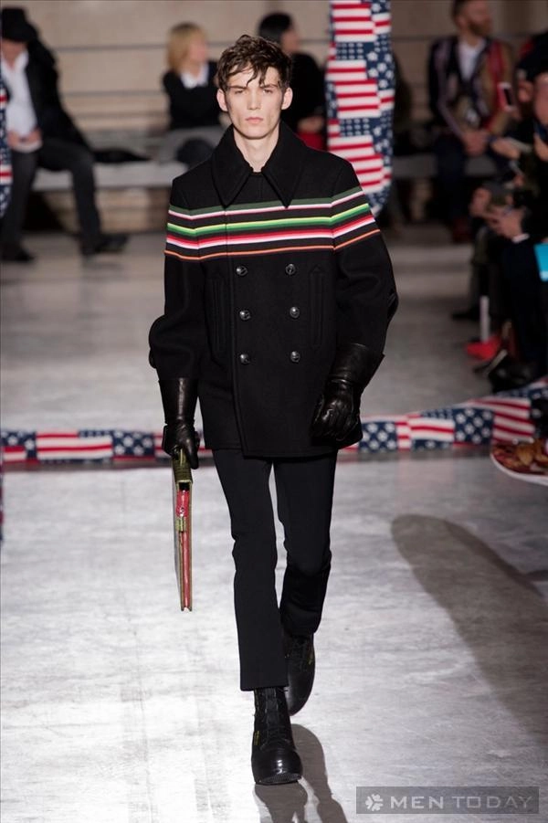 Thời trang nam thu đông của raf simons pfw mang phong cách trẻ trung