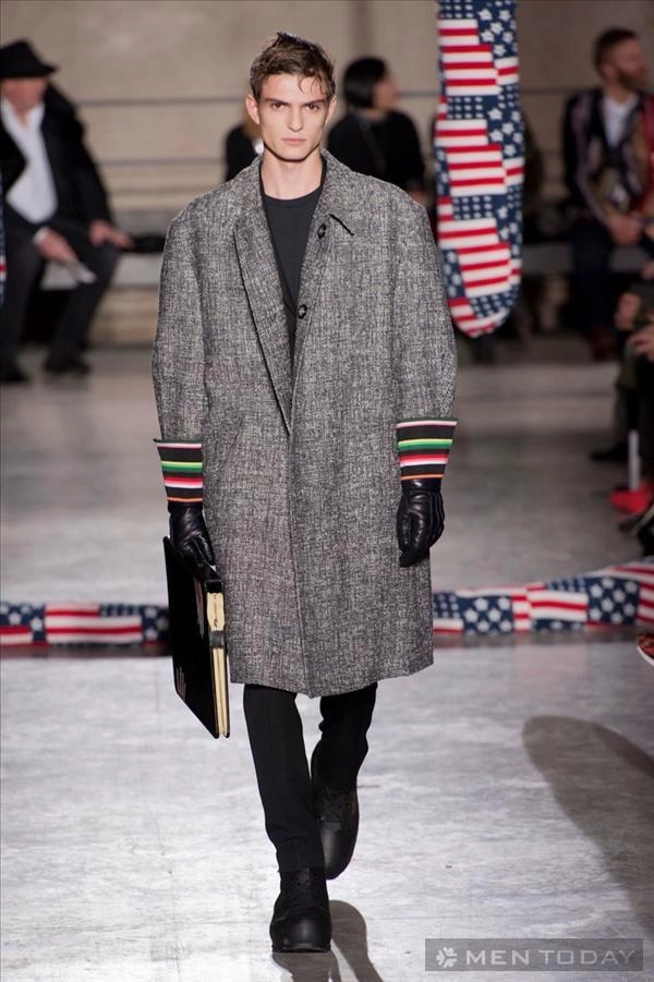 Thời trang nam thu đông của raf simons pfw mang phong cách trẻ trung