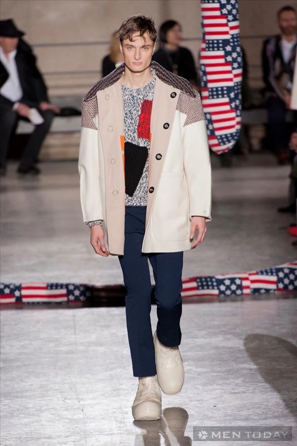 Thời trang nam thu đông của raf simons pfw mang phong cách trẻ trung