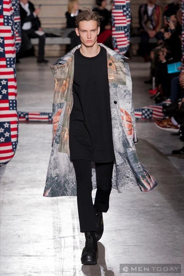 Thời trang nam thu đông của raf simons pfw mang phong cách trẻ trung