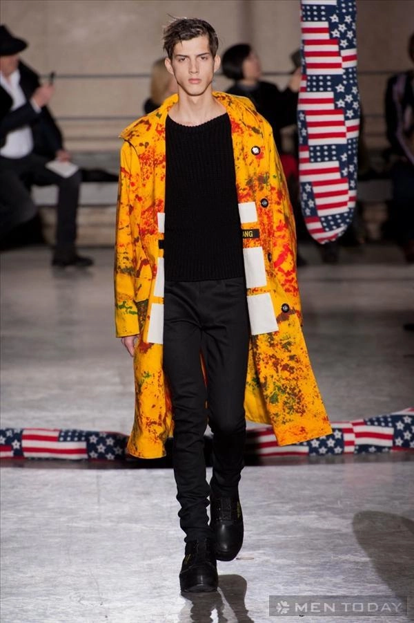 Thời trang nam thu đông của raf simons pfw mang phong cách trẻ trung