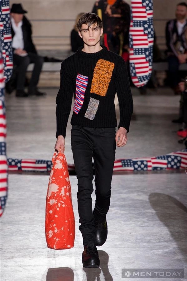 Thời trang nam thu đông của raf simons pfw mang phong cách trẻ trung