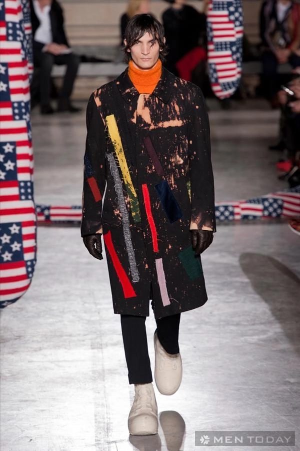 Thời trang nam thu đông của raf simons pfw mang phong cách trẻ trung