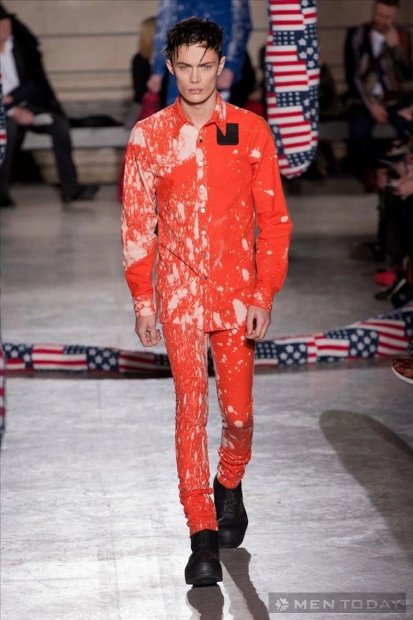 Thời trang nam thu đông của raf simons pfw mang phong cách trẻ trung