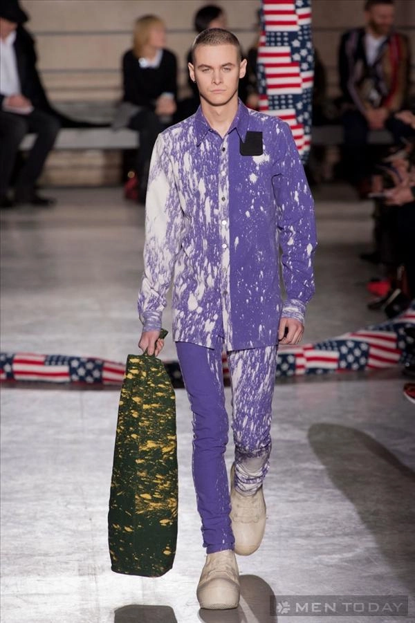 Thời trang nam thu đông của raf simons pfw mang phong cách trẻ trung