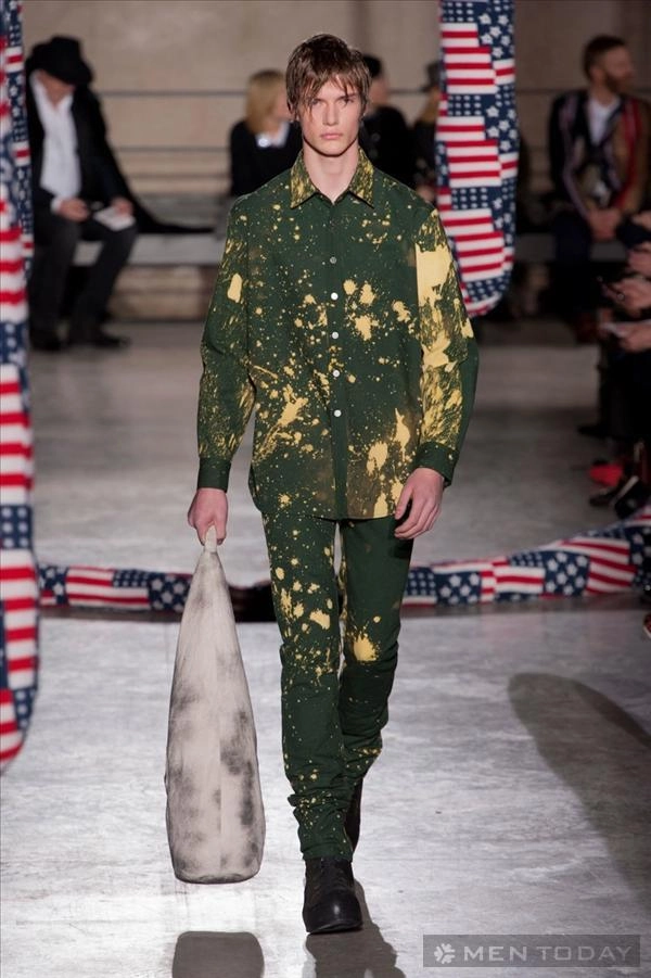 Thời trang nam thu đông của raf simons pfw mang phong cách trẻ trung