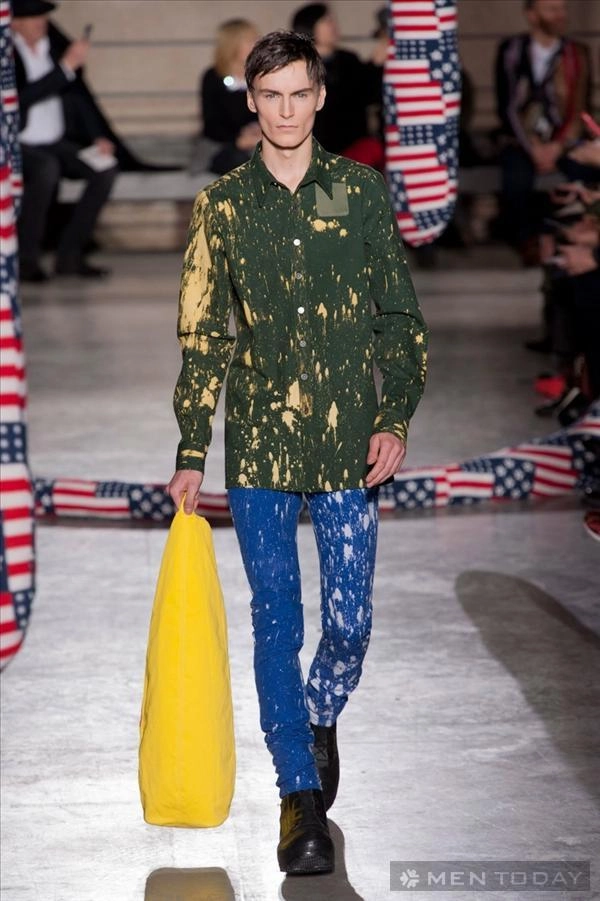 Thời trang nam thu đông của raf simons pfw mang phong cách trẻ trung