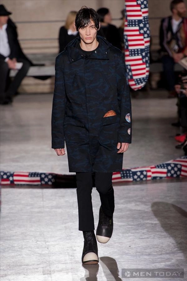 Thời trang nam thu đông của raf simons pfw mang phong cách trẻ trung