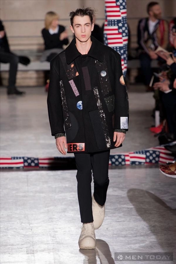 Thời trang nam thu đông của raf simons pfw mang phong cách trẻ trung