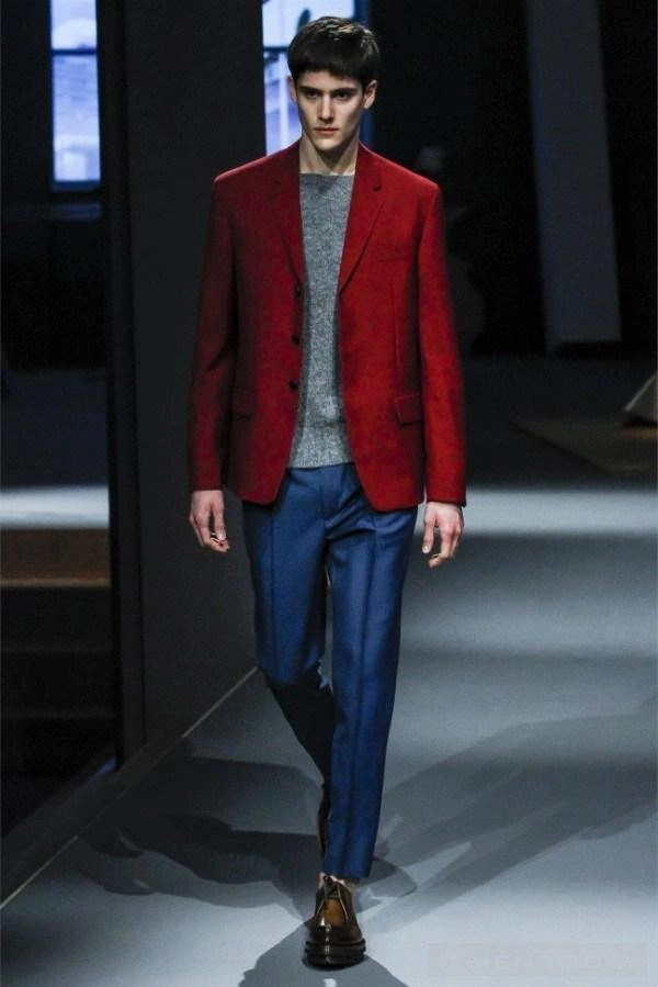 Thời trang thu đông lịch lãm từ prada dành cho boy