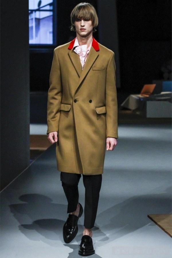 Thời trang thu đông lịch lãm từ prada dành cho boy