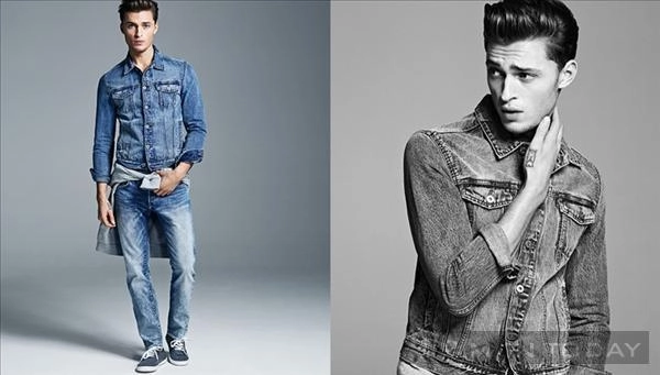 Hướng dẫn cách phối đồ nam cùng denim từ hm