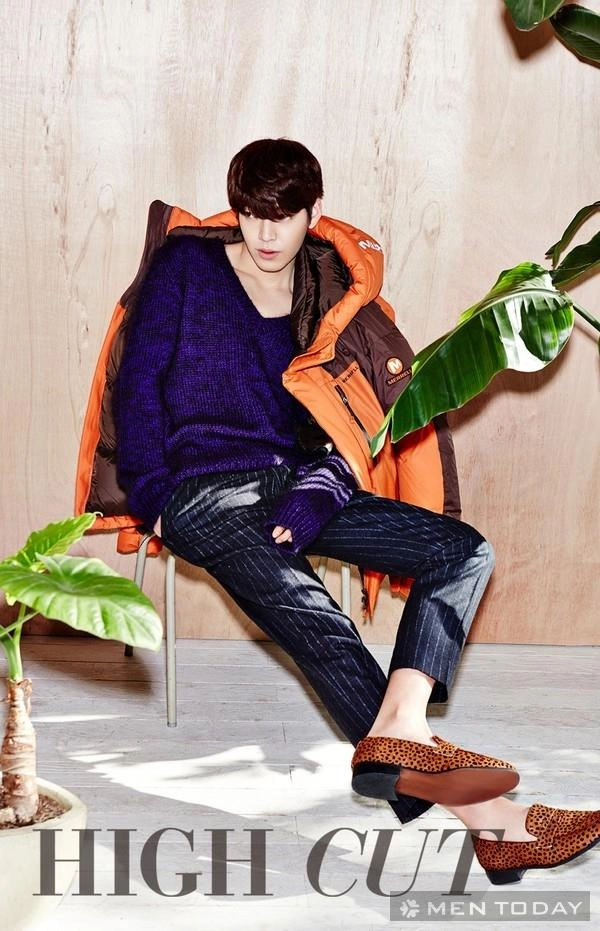 Nam diễn viên kim woo bin trẻ trung và cá tính trên tạp chí high cut