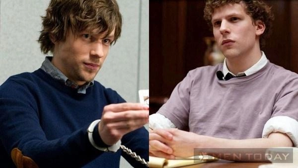 Những cách thay đổi diện mạo từ jesse eisenberg cá tính