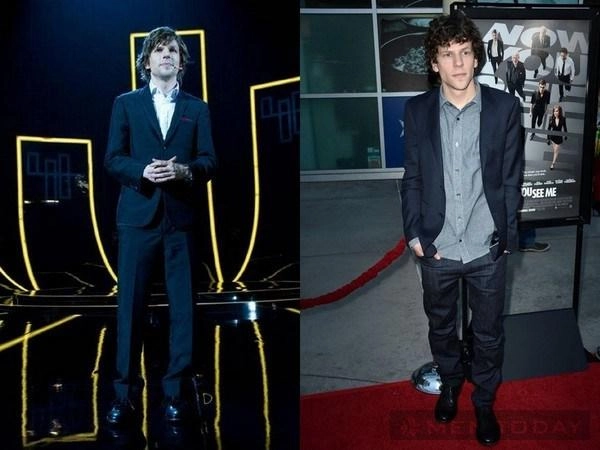 Những cách thay đổi diện mạo từ jesse eisenberg cá tính