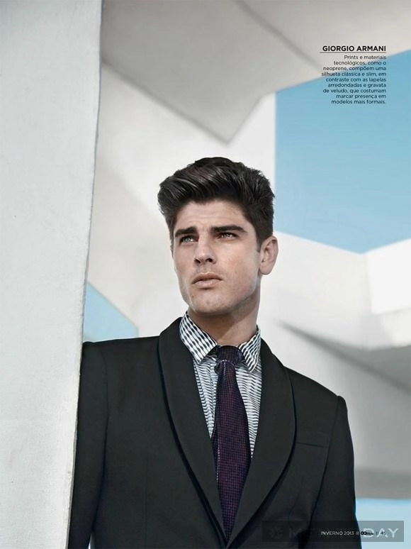 Phong cách evandro soldati cổ điển và sang trọng trên gq brazil