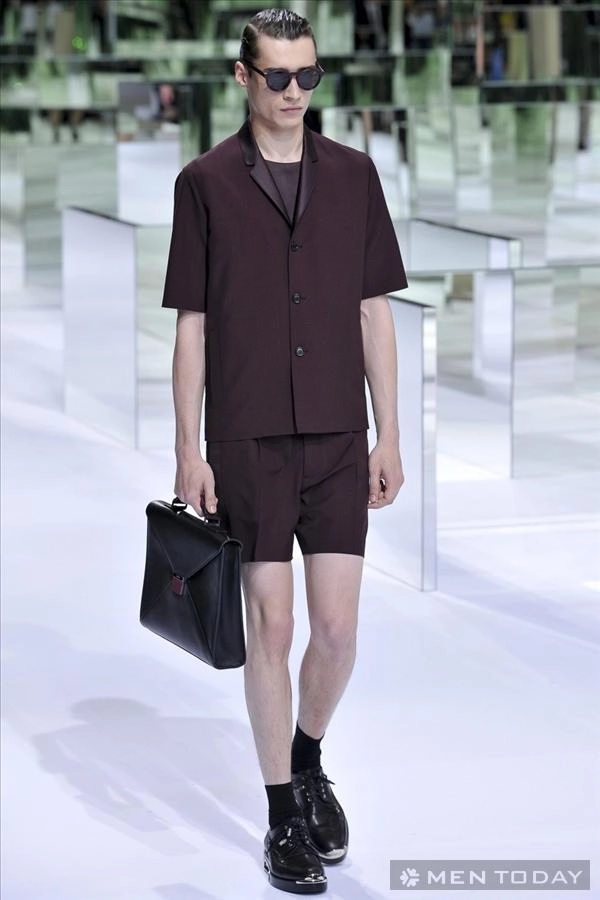 Phong cách thời trang nam xuân hè từ dior homme cá tính