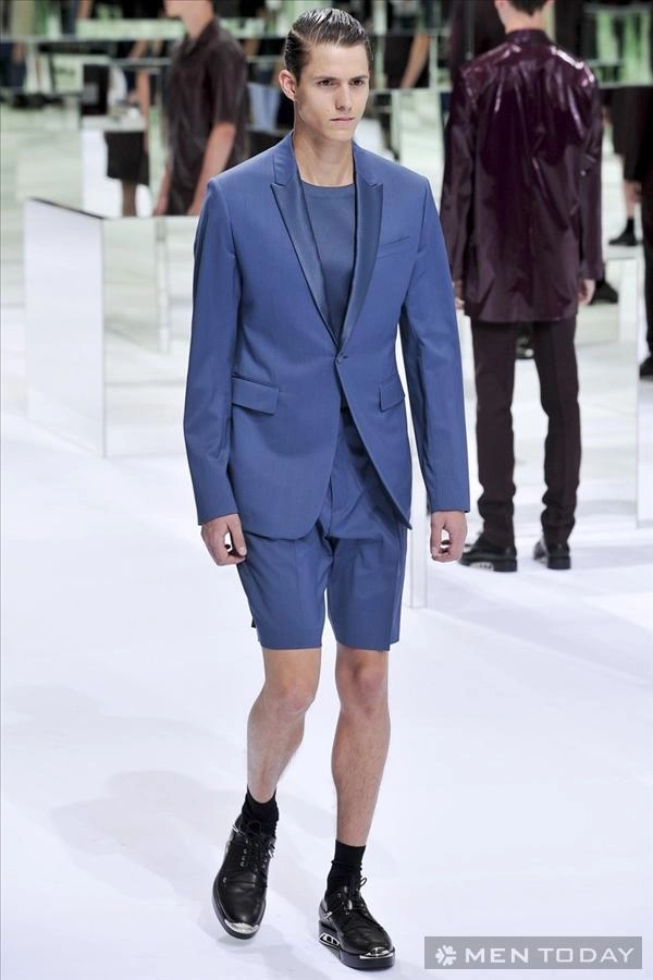 Phong cách thời trang nam xuân hè từ dior homme cá tính