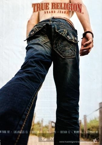 Phong cách thời trang true religion jean quần jean ông địa