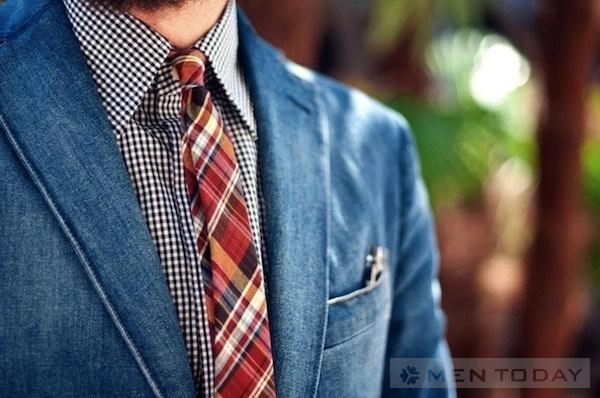 Hướng dẫn cách phối họa tiết cho áo sơ mi và cravat độc đáo