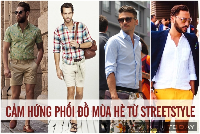 Hướng dẫn mix đồ hè cho chàng từ streetstyle