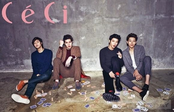 Mẫu cnblue diện vest làm mỹ nam tiệc tùng phá cách