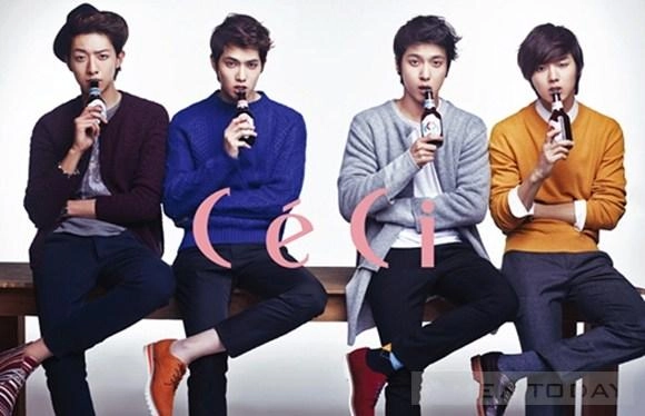 Mẫu cnblue diện vest làm mỹ nam tiệc tùng phá cách