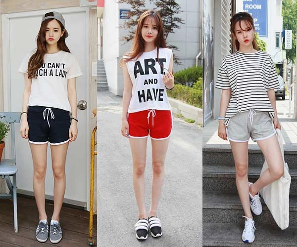 Mùa hè giải nhiệt cùng quần short vạt xéo quyến rũ cho nàng