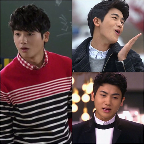 Nam thần the heirs lăng xê bộ đôi sơ mi-áo len độc đáo