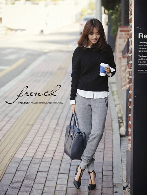 Nam thần the heirs lăng xê bộ đôi sơ mi-áo len độc đáo