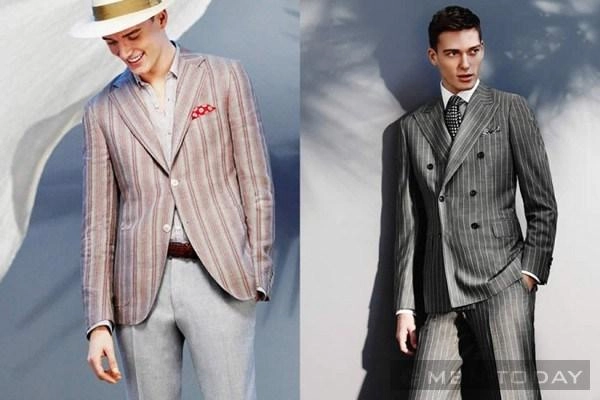 Phong cách thời trang nam xuân hè từ topman và canali thanh lịch