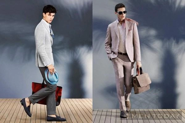 Phong cách thời trang nam xuân hè từ topman và canali thanh lịch