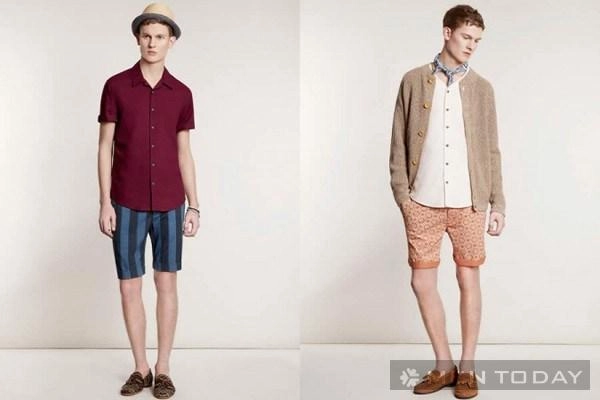 Phong cách thời trang nam xuân hè từ topman và canali thanh lịch