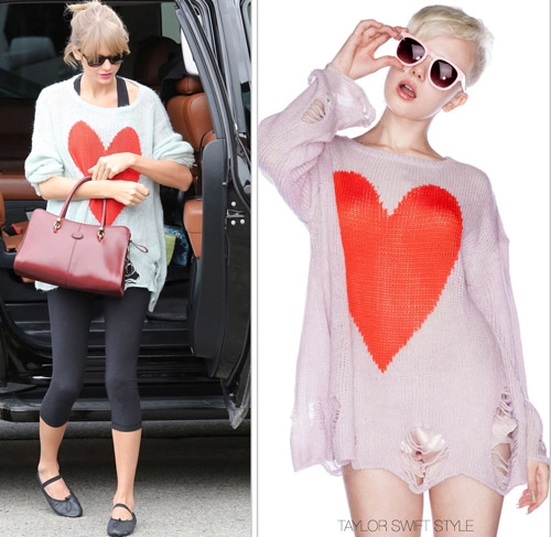 Thời trang giá rẻ nhưng vạn người mê của taylor swift cá tính