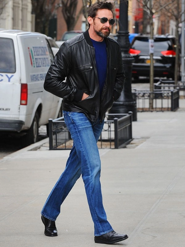 Thời trang hugh jackman sói hoang lịch lãm cho chàng