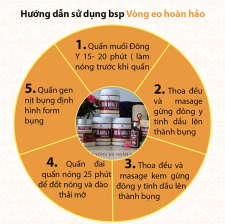 Cách giảm mỡ bụng bằng quấn muối đông y hiệu quả