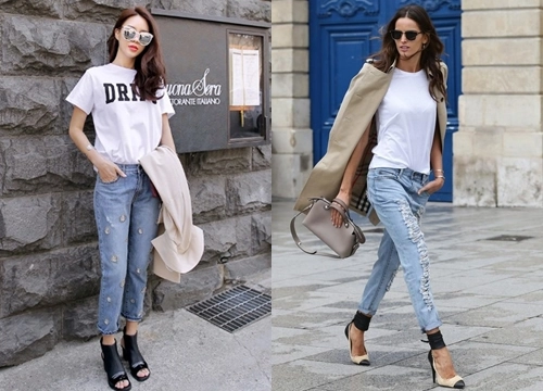 Hướng dẫn chọn quần jeans hợp từng kiểu chân cho nàng