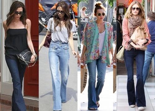 Hướng dẫn chọn quần jeans hợp từng kiểu chân cho nàng