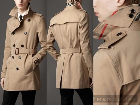 Mẫu áo khoác huyền thoại của burberry cao cấp