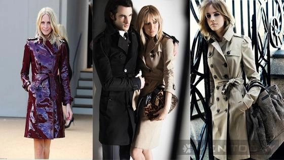 Mẫu áo khoác huyền thoại của burberry cao cấp