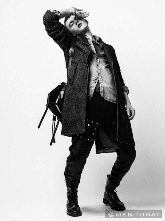 Nam mẫu jake shortall trẻ trung và cá tính