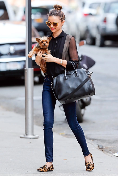 Những ai có thể mặc denim đẹp như miranda kerr 