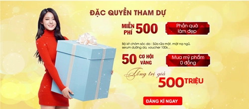 Phiếu mua hàng 50 triệu tại showroom sakura