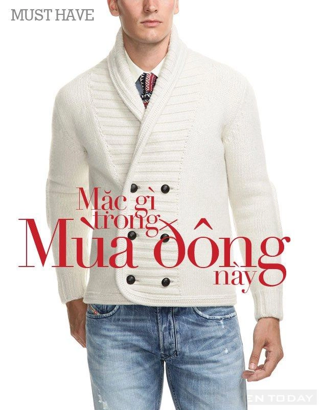 Phối đồ nam giới trong mùa đông giá lạnh